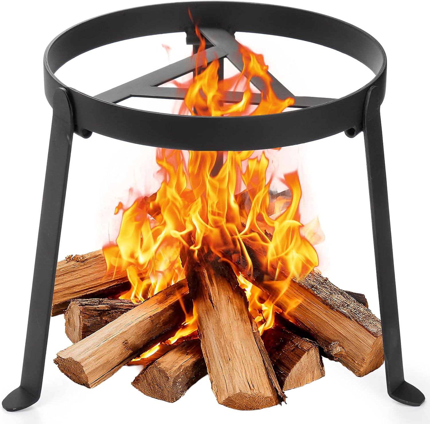 Camp Dutch Oven Cast - Campfire Tripod, Folding Camping Tripod Grill