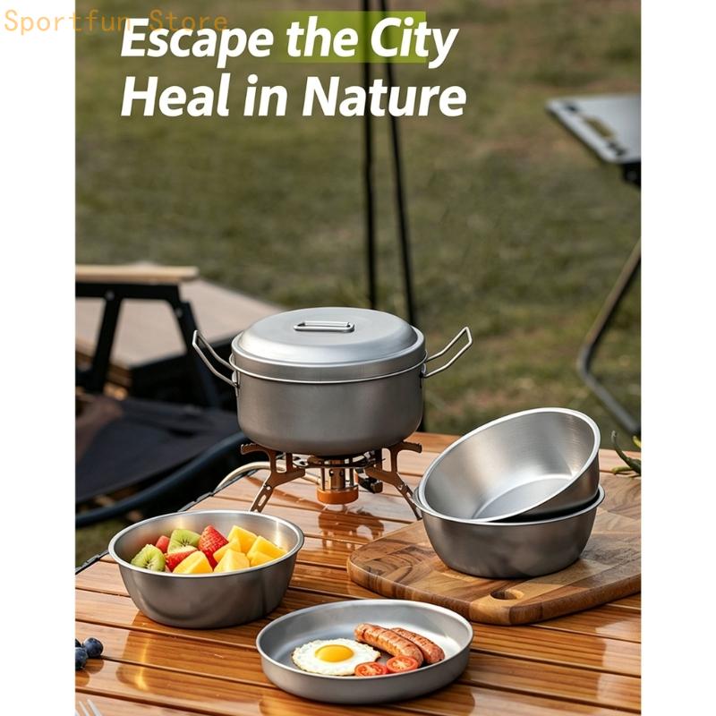 Camping Cooking Dining Set - Nhóm dụng cụ nấu bữa ăn