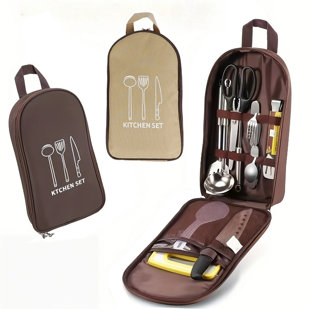 Portable Outdoor Cook Bag Camp - đánh giá và giá Camping Cooking Organizer