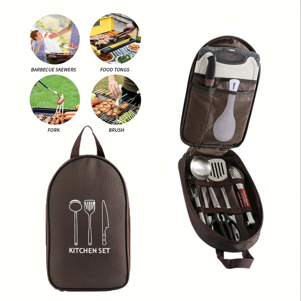 Portable Outdoor Cook Bag Camp - đánh giá và giá Camping Cooking Organizer