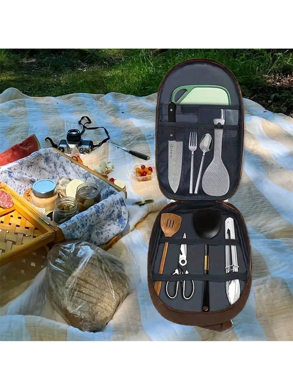 Outdoor Camping Cookware Stora - đánh giá và giá Camping Cooking Container
