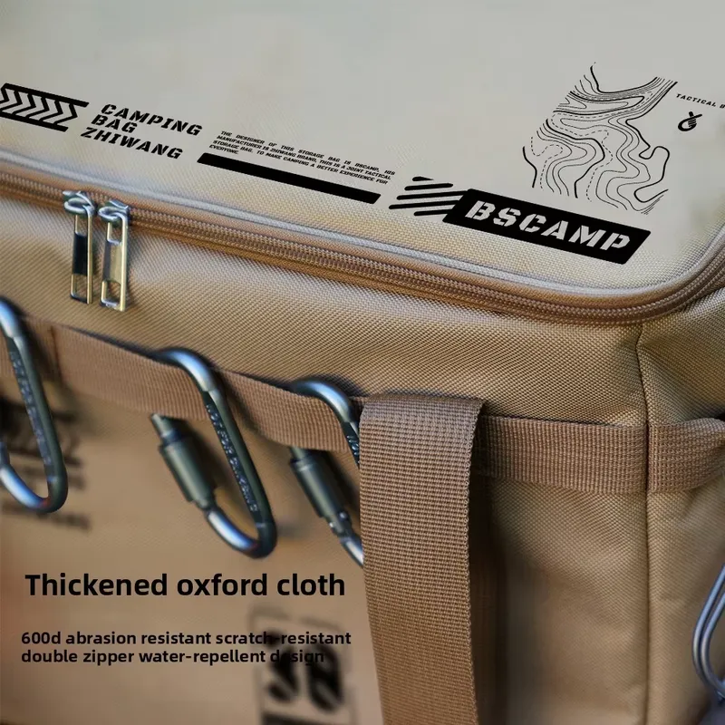 YIBASHOU Large Capacity Foldin - đánh giá và giá Camping Cooking Organizer