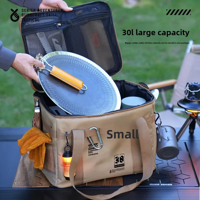 YIBASHOU Large Capacity Foldin - đánh giá và giá Camping Cooking Organizer