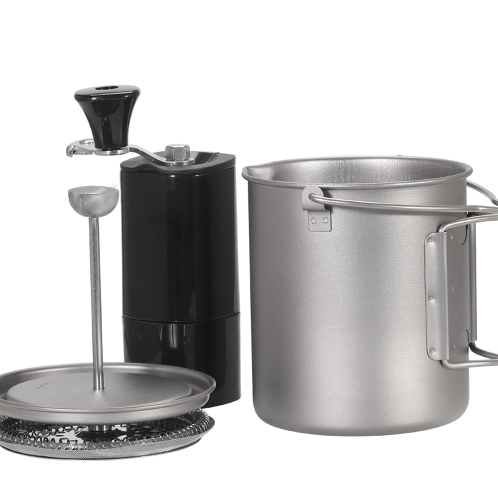 Lixada 750ml Titanium Coffee C - đánh giá và giá Camping Hiking Cooking