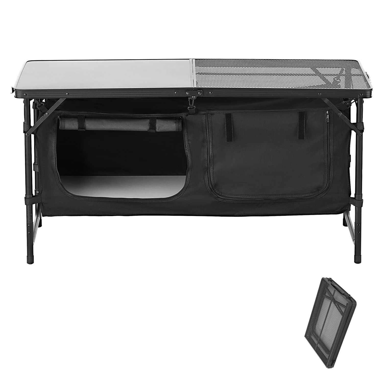 SucceBuy Camping Kitchen Table - đánh giá và giá Camping Cooking Organizer