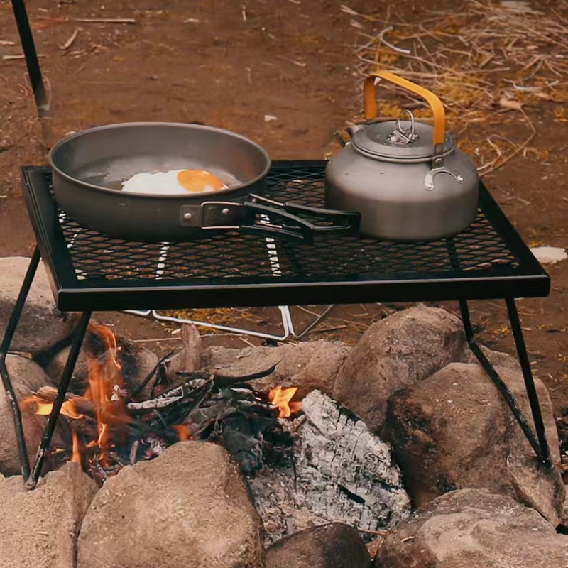 Outdoor Grid Folding Table Mul - đánh giá và giá Camping Cooking Table