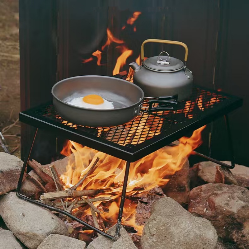 Outdoor Grid Folding Table Mul - đánh giá và giá Camping Cooking Table