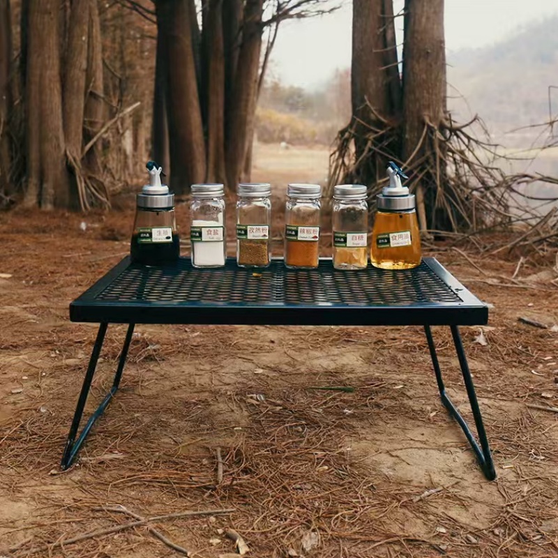 Outdoor Grid Folding Table Mul - đánh giá và giá Camping Cooking Table