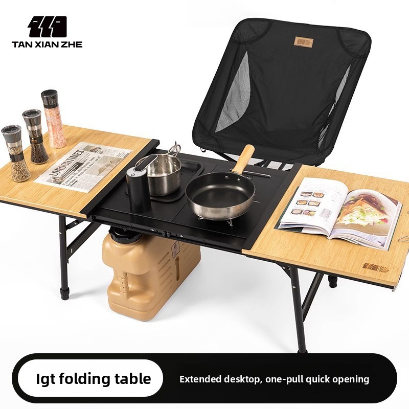 Aluminum IGT Camping Table, He - đánh giá và giá Camping Cooking Table