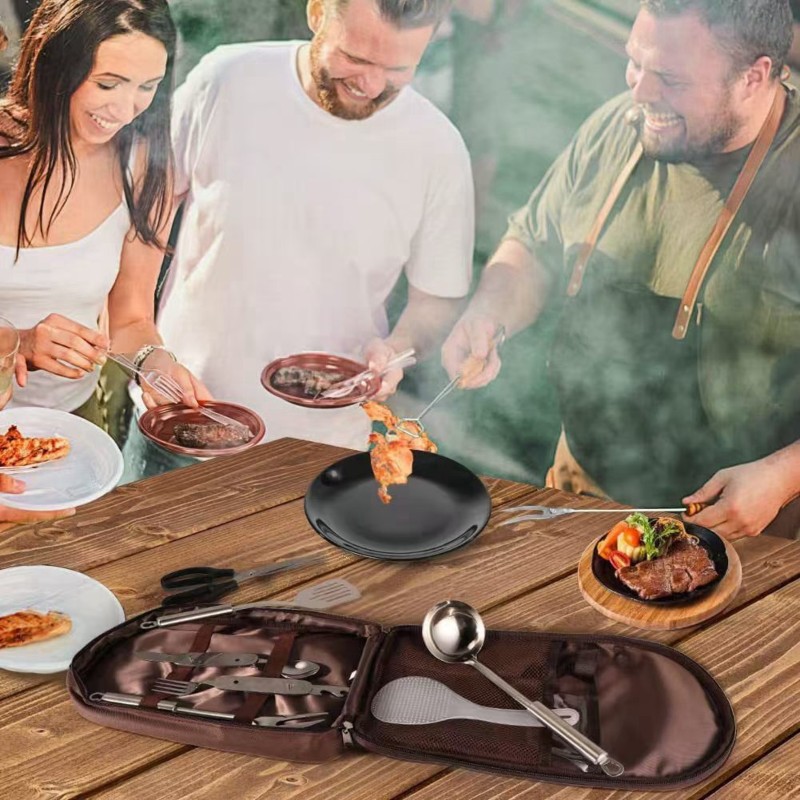 ABWZ-Multi-Pocket Waterproof C - đánh giá và giá Camping Cooking Organizer