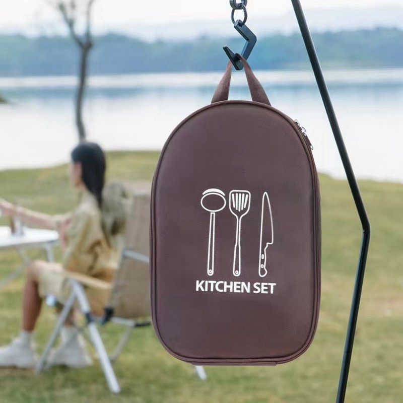 ABWZ-Multi-Pocket Waterproof C - đánh giá và giá Camping Cooking Organizer
