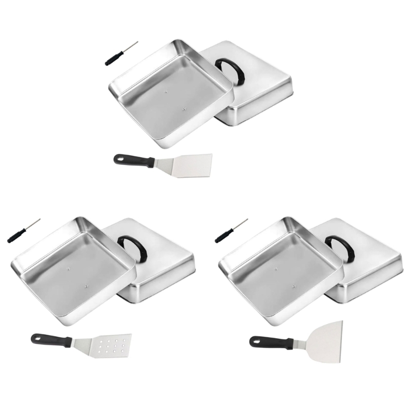 Nắp vuông XX9B có tay cầm trên - đánh giá và giá Camping Cooking Flat Top