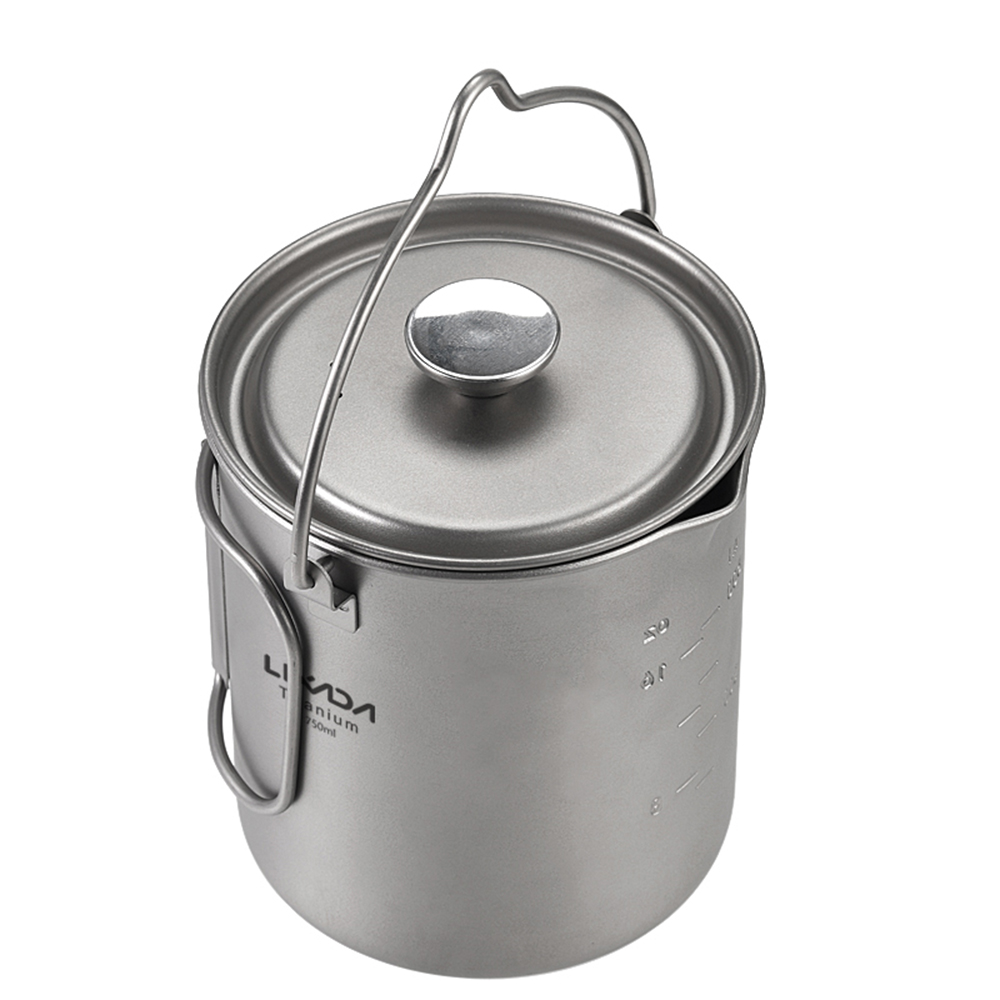 Lixada 750ml Titanium Coffee C - đánh giá và giá Camping Hiking Cooking