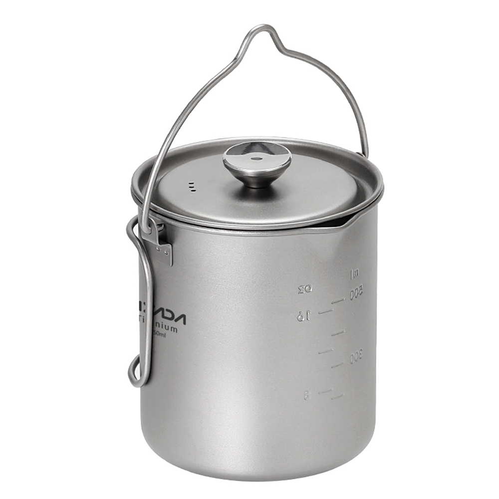 Lixada 750ml Titanium Coffee C - đánh giá và giá Camping Hiking Cooking