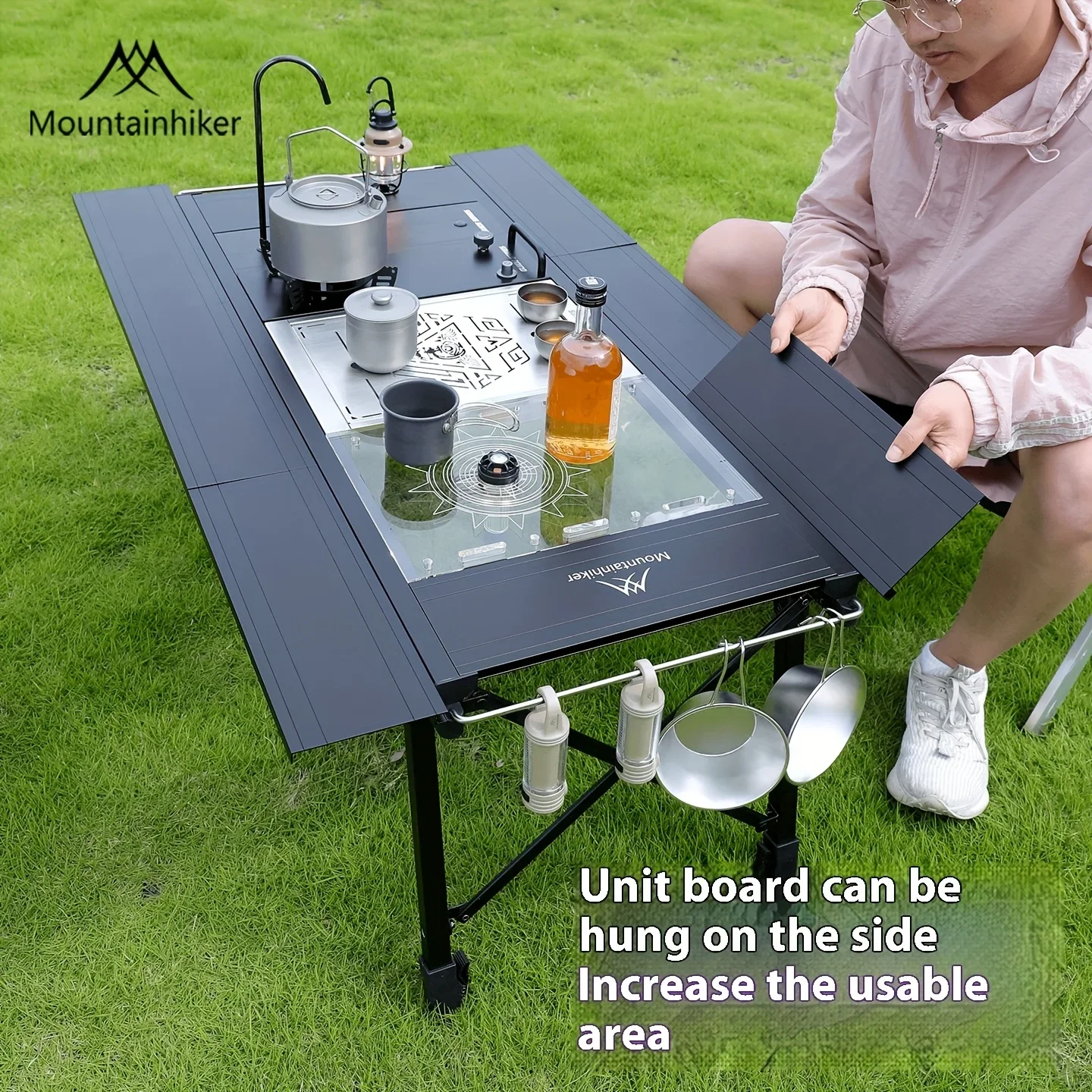 Mountainhiker Folding Camping  - đánh giá và giá Camping Cooking Table